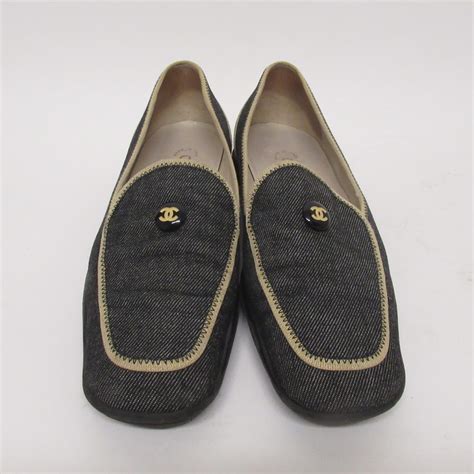 chanel inspired slip ons
